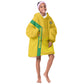 South Africa Soccer Custom Kid Wearable Blanket Hoodie Banyana Banyana Protea Yellow Version