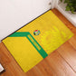 South Africa Soccer Rubber Doormat Banyana Banyana Protea Yellow Version