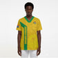 South Africa Soccer Custom Scrub Top Banyana Banyana Protea Yellow Version