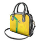 South Africa Soccer Shoulder Handbag Banyana Banyana Protea Yellow Version