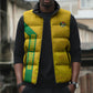 South Africa Soccer Custom Sleeveless Puffer Jacket Banyana Banyana Protea Yellow Version