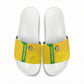 South Africa Soccer Slide Sandals Banyana Banyana Protea Yellow Version