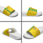 South Africa Soccer Slide Sandals Banyana Banyana Protea Yellow Version