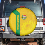 South Africa Soccer Spare Tire Cover Banyana Banyana Protea Yellow Version