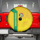 South Africa Soccer Spare Tire Cover Banyana Banyana Protea Yellow Version