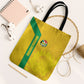 South Africa Soccer Tote Bag Banyana Banyana Protea Yellow Version
