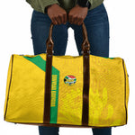 South Africa Soccer Travel Bag Banyana Banyana Protea Yellow Version