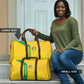 South Africa Soccer Travel Bag Banyana Banyana Protea Yellow Version