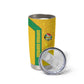 South Africa Soccer Custom Tumbler Cup Banyana Banyana Protea Yellow Version