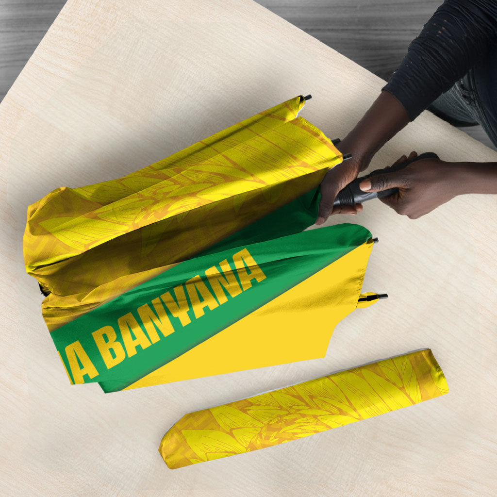 South Africa Soccer Umbrella Banyana Banyana Protea Yellow Version