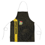 South Africa Soccer Apron Banyana Banyana Protea Black Version