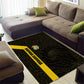South Africa Soccer Area Rug Banyana Banyana Protea Black Version