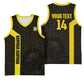 South Africa Soccer Custom Basketball Jersey Banyana Banyana Protea Black Version