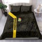 South Africa Soccer Bedding Set Banyana Banyana Protea Black Version