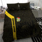 South Africa Soccer Bedding Set Banyana Banyana Protea Black Version