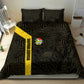 South Africa Soccer Bedding Set Banyana Banyana Protea Black Version
