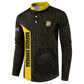 South Africa Soccer Custom Button Sweatshirt Banyana Banyana Protea Black Version