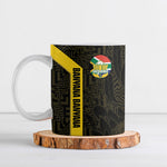 South Africa Soccer Custom Ceramic Mug Banyana Banyana Protea Black Version