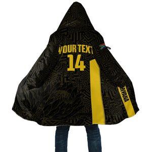 South Africa Soccer Custom Cloak Banyana Banyana Protea Black Version