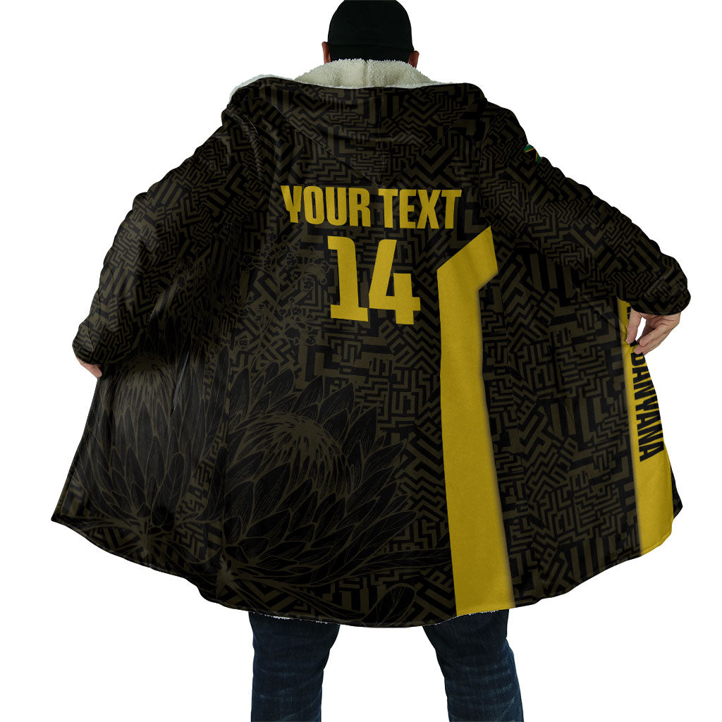 South Africa Soccer Custom Cloak Banyana Banyana Protea Black Version