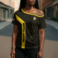 South Africa Soccer Custom Cross Shoulder Shirt Banyana Banyana Protea Black Version