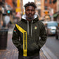 South Africa Soccer Custom Hoodie Banyana Banyana Protea Black Version