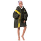 South Africa Soccer Custom Kid Wearable Blanket Hoodie Banyana Banyana Protea Black Version