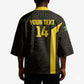 South Africa Soccer Custom Kimono Banyana Banyana Protea Black Version
