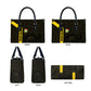 South Africa Soccer Leather Bag Banyana Banyana Protea Black Version