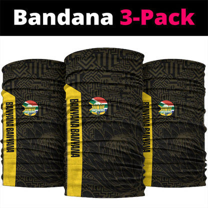 South Africa Soccer Neck Gaiter Banyana Banyana Protea Black Version