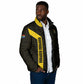 South Africa Soccer Custom Padded Jacket Banyana Banyana Protea Black Version
