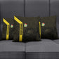 South Africa Soccer Pillow Cover Banyana Banyana Protea Black Version
