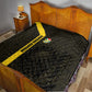 South Africa Soccer Quilt Banyana Banyana Protea Black Version