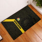 South Africa Soccer Rubber Doormat Banyana Banyana Protea Black Version