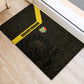 South Africa Soccer Rubber Doormat Banyana Banyana Protea Black Version