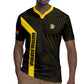 South Africa Soccer Custom Rugby Jersey Banyana Banyana Protea Black Version