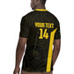 South Africa Soccer Custom Rugby Jersey Banyana Banyana Protea Black Version