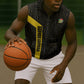 South Africa Soccer Custom Sleeveless Zip Hoodie Banyana Banyana Protea Black Version