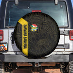 South Africa Soccer Spare Tire Cover Banyana Banyana Protea Black Version