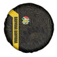 South Africa Soccer Spare Tire Cover Banyana Banyana Protea Black Version