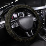 South Africa Soccer Steering Wheel Cover Banyana Banyana Protea Black Version