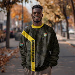 South Africa Soccer Custom Sweatshirt Banyana Banyana Protea Black Version