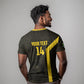South Africa Soccer Custom T shirt Banyana Banyana Protea Black Version