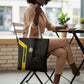 South Africa Soccer Tote Bag Banyana Banyana Protea Black Version