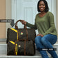 South Africa Soccer Travel Bag Banyana Banyana Protea Black Version