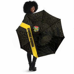 South Africa Soccer Umbrella Banyana Banyana Protea Black Version