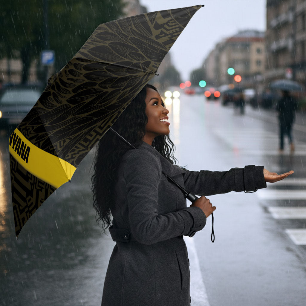 South Africa Soccer Umbrella Banyana Banyana Protea Black Version
