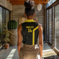 South Africa Soccer Custom Women Sleeveless Polo Shirt Banyana Banyana Protea Black Version