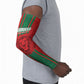 Morocco Football Custom Arm Sleeves Atlas Lionesses Moroccan Folk Pattern