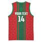 Morocco Football Custom Basketball Jersey Atlas Lionesses Moroccan Folk Pattern